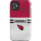 NFL Arizona Cardinals White Striped iPhone 11 Impact Case