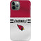 NFL Arizona Cardinals White Striped iPhone 11 Pro Lite Case