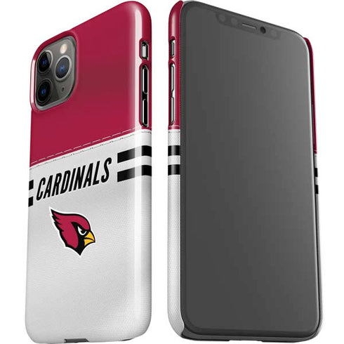 NFL Arizona Cardinals White Striped iPhone 11 Pro Lite Case