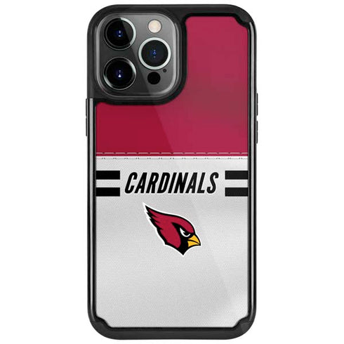 NFL Arizona Cardinals White Striped iPhone Cases