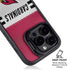 NFL Arizona Cardinals White Striped iPhone 13 Pro Kickstand Case