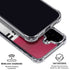 NFL Arizona Cardinals White Striped iPhone 16 Plus Clear Case