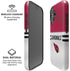 NFL Arizona Cardinals White Striped iPhone 16 Plus Magsafe Impact Case