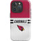 NFL Arizona Cardinals White Striped iPhone 16 Pro Max Impact Case