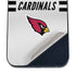 NFL Arizona Cardinals White Striped iPhone 16 Skin