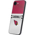 NFL Arizona Cardinals White Striped iPhone 16e Skin