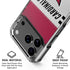 NFL Arizona Cardinals White Striped iPhone 18 Pro Clear Case