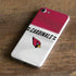 NFL Arizona Cardinals White Striped iPhone 8 Skin