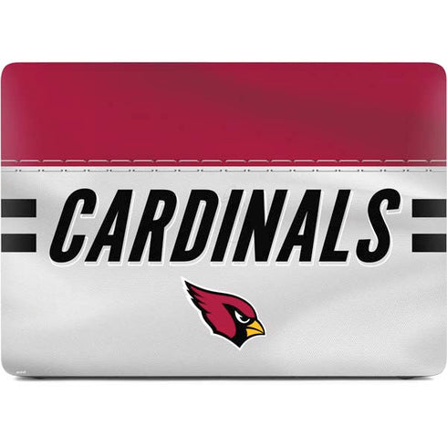 NFL Arizona Cardinals White Striped Apple MacBook Air Skin