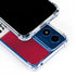 NFL Arizona Cardinals White Striped Moto G 5G (2024) Clear Case