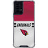 NFL Arizona Cardinals White Striped Moto G Power 5G (2024) Clear Case