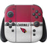 NFL Arizona Cardinals White Striped Nintendo Skins