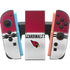 NFL Arizona Cardinals White Striped Nintendo Switch 2 (2025) Joy-Con Controller Skin