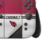 NFL Arizona Cardinals White Striped Nintendo Switch 2 (2025) Joy-Con Controller Skin