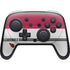 NFL Arizona Cardinals White Striped Nintendo Switch 2 (2025) Pro Controller Skin