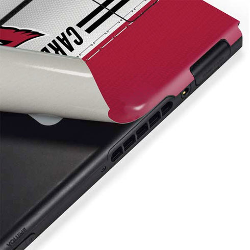 NFL Arizona Cardinals White Striped Nintendo Switch Bundle Skin