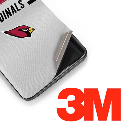 NFL Arizona Cardinals White Striped OnePlus 7 Pro Skin