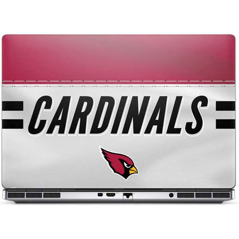 NFL Arizona Cardinals White Striped Dell Precision Skin