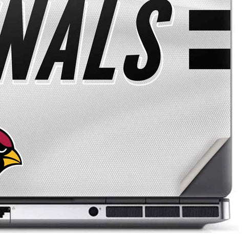 NFL Arizona Cardinals White Striped Dell Precision Skin