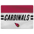 NFL Arizona Cardinals White Striped Surface Laptop 3 13.5in Skin