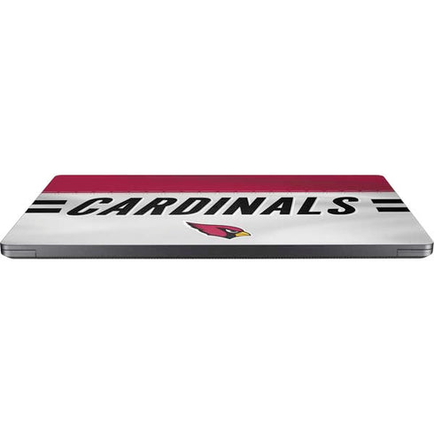 NFL Arizona Cardinals White Striped Surface Laptop 7 15in Skin