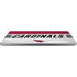 NFL Arizona Cardinals White Striped Laptop Skins
