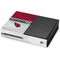 NFL Arizona Cardinals White Striped Xbox One Console Skin