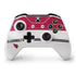 NFL Arizona Cardinals White Striped Xbox One S Controller Skin