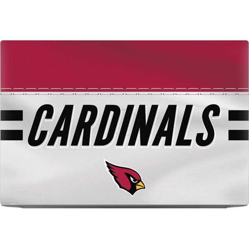 NFL Arizona Cardinals White Striped Dell XPS Skin