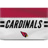 NFL Arizona Cardinals White Striped Dell XPS Skin