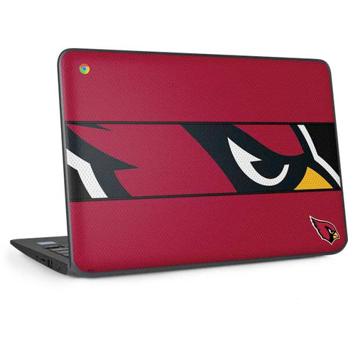 NFL Arizona Cardinals Zone Block HP Chromebook Skin
