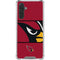 NFL Arizona Cardinals Zone Block Galaxy A17 Clear Case