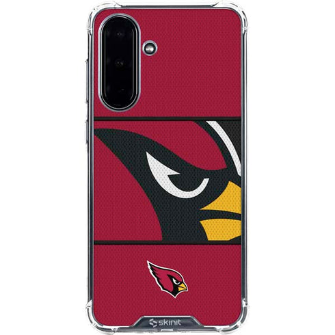 NFL Arizona Cardinals Zone Block Galaxy A36 5G Clear Case