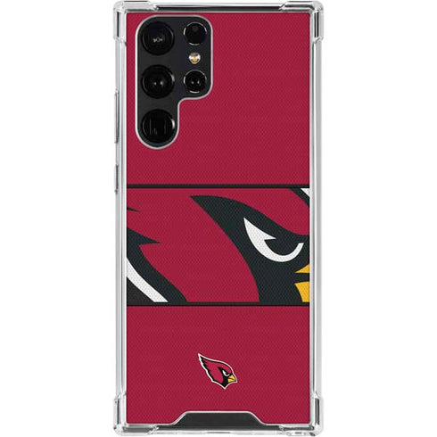 NFL Arizona Cardinals Zone Block Galaxy S23 Ultra Clear Case