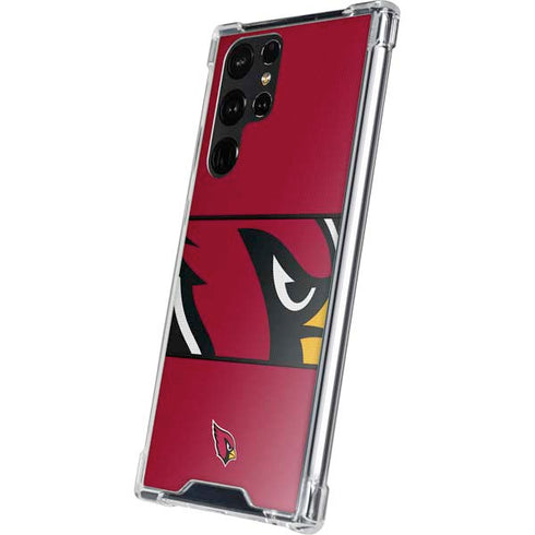 NFL Arizona Cardinals Zone Block Galaxy S23 Ultra Clear Case