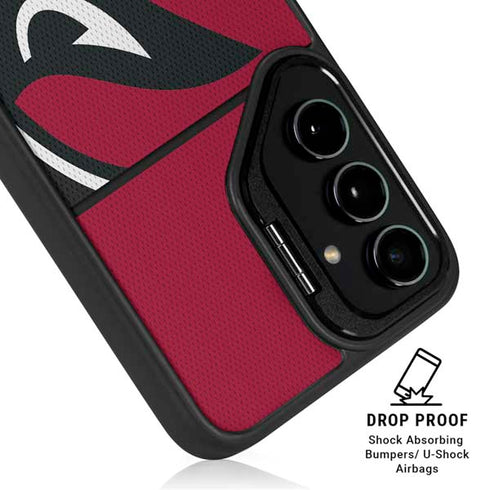 NFL Arizona Cardinals Zone Block Galaxy S25 Kickstand Case