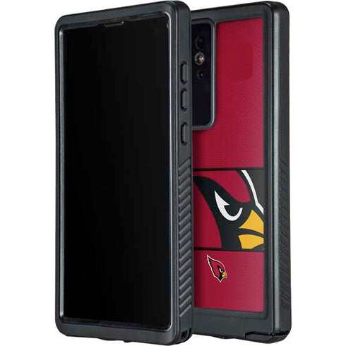 NFL Arizona Cardinals Zone Block Galaxy S24 Ultra Waterproof Case