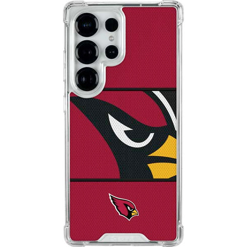 NFL Arizona Cardinals Zone Block Galaxy S25 Ultra Clear Case