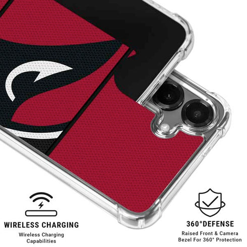 NFL Arizona Cardinals Zone Block Galaxy S26 Clear Case
