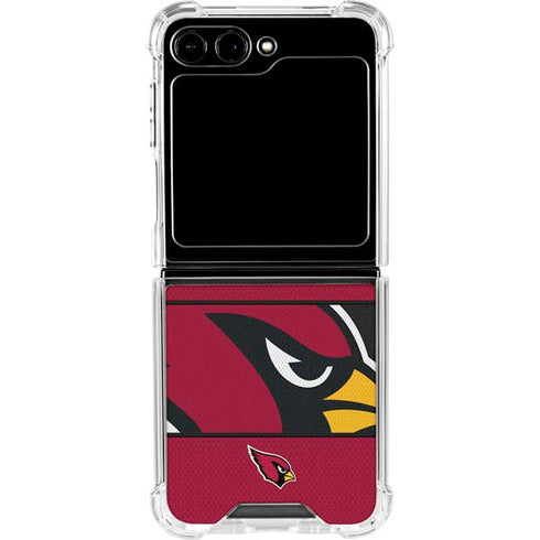 NFL Arizona Cardinals Zone Block Galaxy Z Flip6 Clear Case