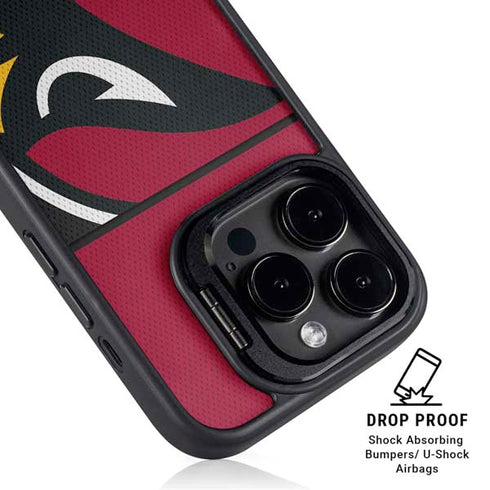 NFL Arizona Cardinals Zone Block iPhone 13 Pro Kickstand Case