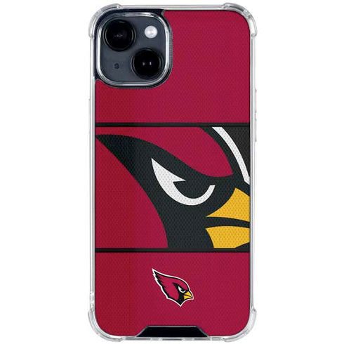 NFL Arizona Cardinals Zone Block iPhone 15 Clear Case