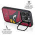 NFL Arizona Cardinals Zone Block iPhone 15 Pro Max Kickstand Case