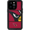 NFL Arizona Cardinals Zone Block iPhone 15 Pro Waterproof Case