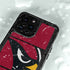 NFL Arizona Cardinals Zone Block iPhone 15 Pro Waterproof Case