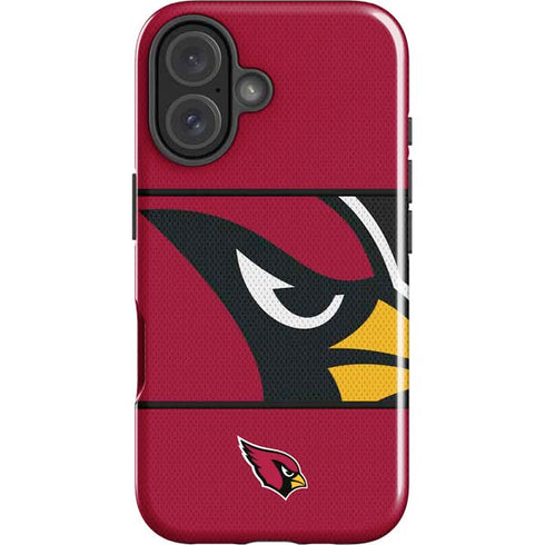 NFL Arizona Cardinals Zone Block iPhone 16 Impact Case