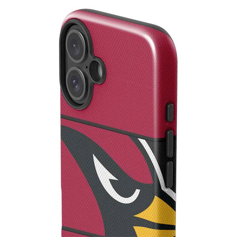 NFL Arizona Cardinals Zone Block iPhone 16 Impact Case