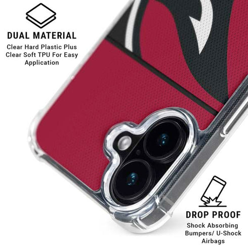 NFL Arizona Cardinals Zone Block iPhone 16 MagSafe Case