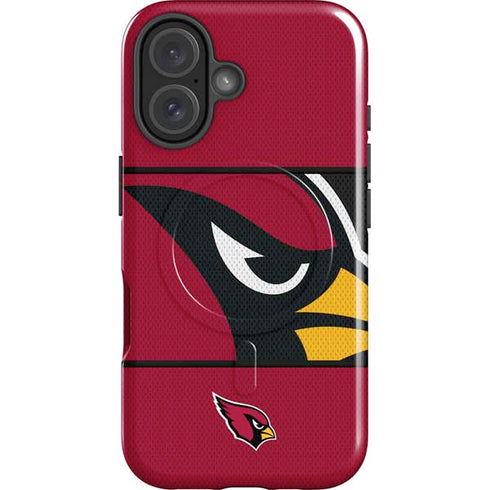 NFL Arizona Cardinals Zone Block iPhone 16 Magsafe Impact Case