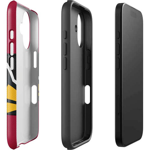 NFL Arizona Cardinals Zone Block iPhone 16 Plus Impact Case